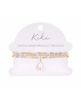 Load image into Gallery viewer, Crystal wrap bracelet/necklace
