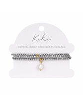 Load image into Gallery viewer, Crystal wrap bracelet/necklace