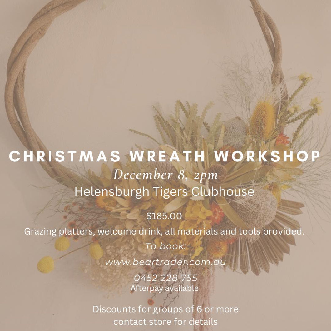 Christmas Wreath Workshop - 8th December 2024