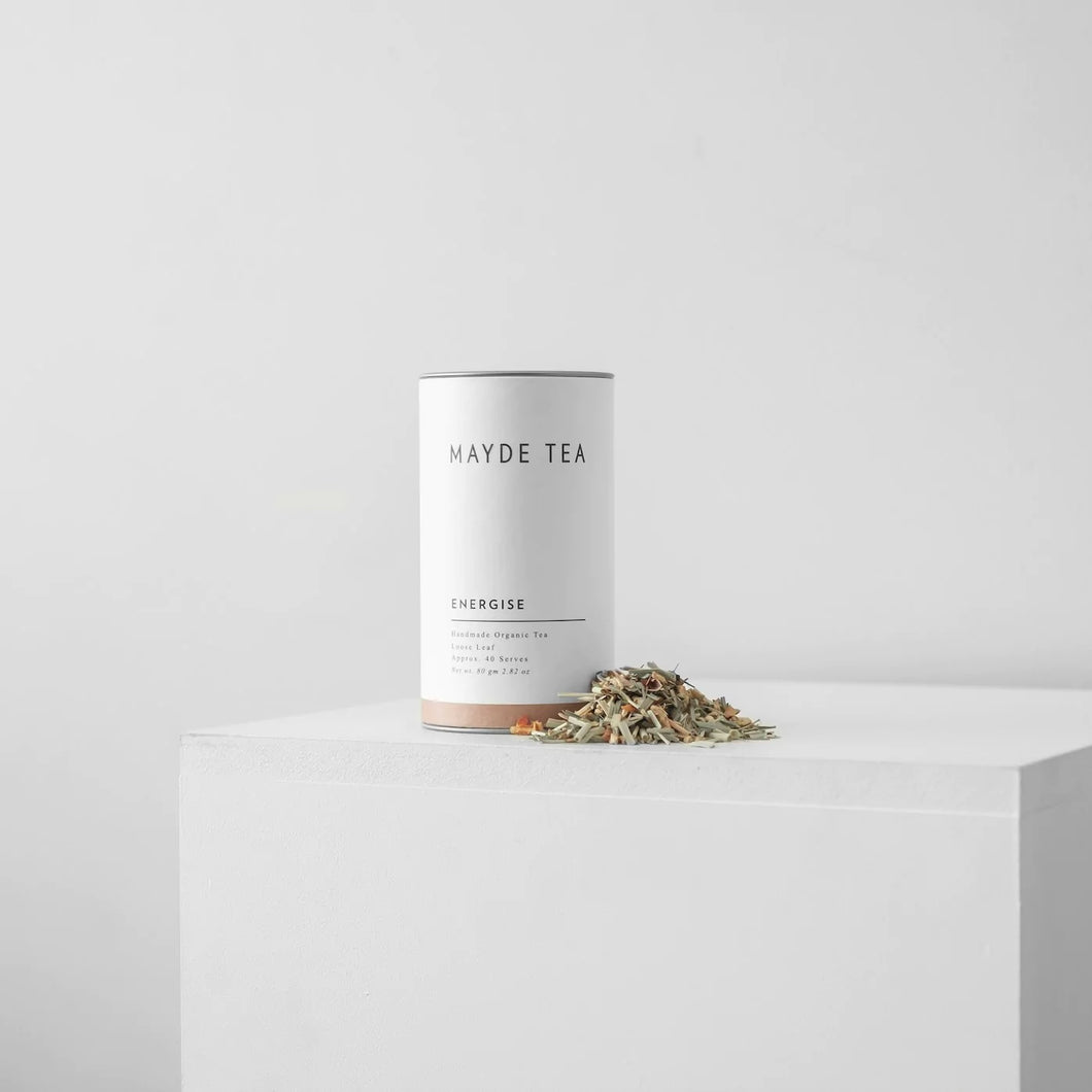 Energise organic tea - 40 serve tube